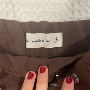 Abercrombie & Fitch Chocolate Brown Trousers